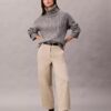 Cotton Stretch Twill Barrel Pants Cotton Stretch Twill Barrel Pants