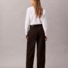 Cotton Stretch Twill Barrel Pants Cotton Stretch Twill Barrel Pants