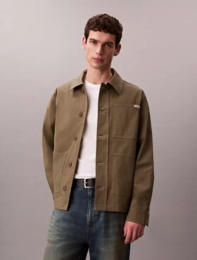 Cotton Stretch Twill Chore Jacket