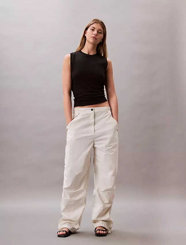 Crinkle Nylon Parachute Pants Crinkle Nylon Parachute Pants