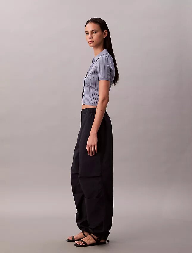 Crinkle Nylon Parachute Pants Crinkle Nylon Parachute Pants