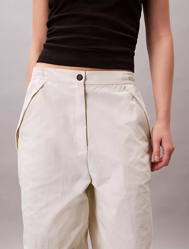 Crinkle Nylon Parachute Pants Crinkle Nylon Parachute Pants