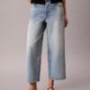 Cropped Wide Leg Jeans