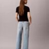 Cropped Wide Leg Jeans