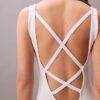 Cross Back Mini Dress