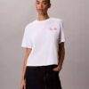 Cursive Calvin Klein Graphic Boxy Tee