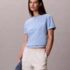 Cursive Calvin Klein Graphic Boxy Tee