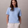 Cursive Calvin Klein Graphic Boxy Tee