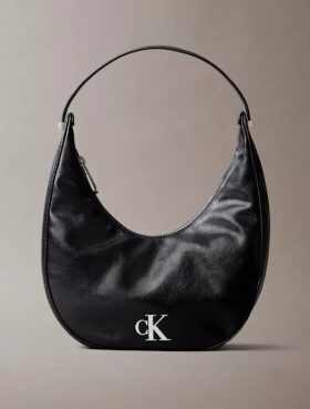 Curved Convertible Small Shoulder Bag