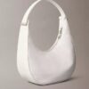 Curved Convertible Small Shoulder Bag