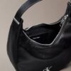 Curved Convertible Small Shoulder Bag