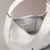 Curved Convertible Small Shoulder Bag