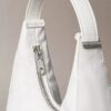 Curved Convertible Small Shoulder Bag