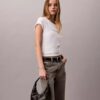 Curved Convertible Small Shoulder Bag