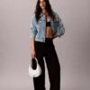 Curved Convertible Small Shoulder Bag