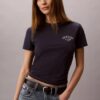 Curved Logo Graphic Slim Tee Curved Logo Graphic Slim Tee