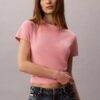 Curved Logo Graphic Slim Tee Curved Logo Graphic Slim Tee