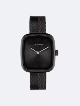 Curved Mesh Watch