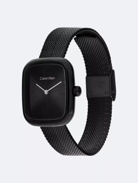 Curved Mesh Watch