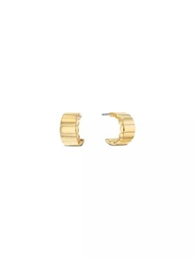 Curved Pebble Earrings