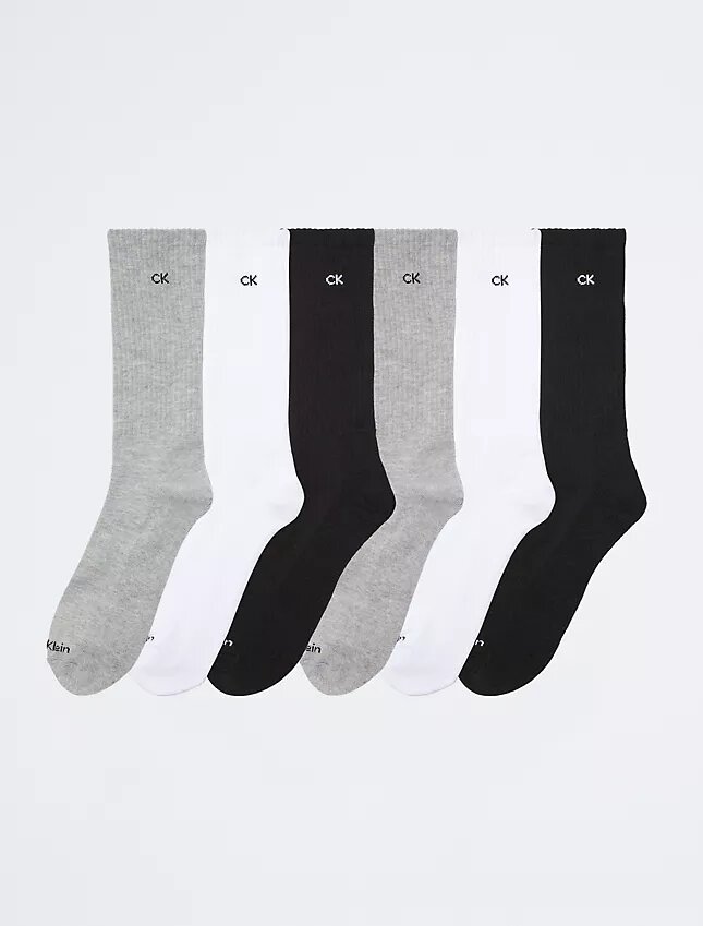 Cushion 6-Pack Crew Socks Cushion 6-Pack Crew Socks