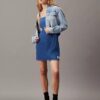 Cut out Denim Mini Dress