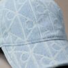 Denim Allover Emblem Logo Baseball Cap Denim Allover Emblem Logo Baseball Cap