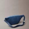 Denim Allover Emblem Logo Waistpack