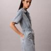 Denim Belted Mini Dress Denim Belted Mini Dress