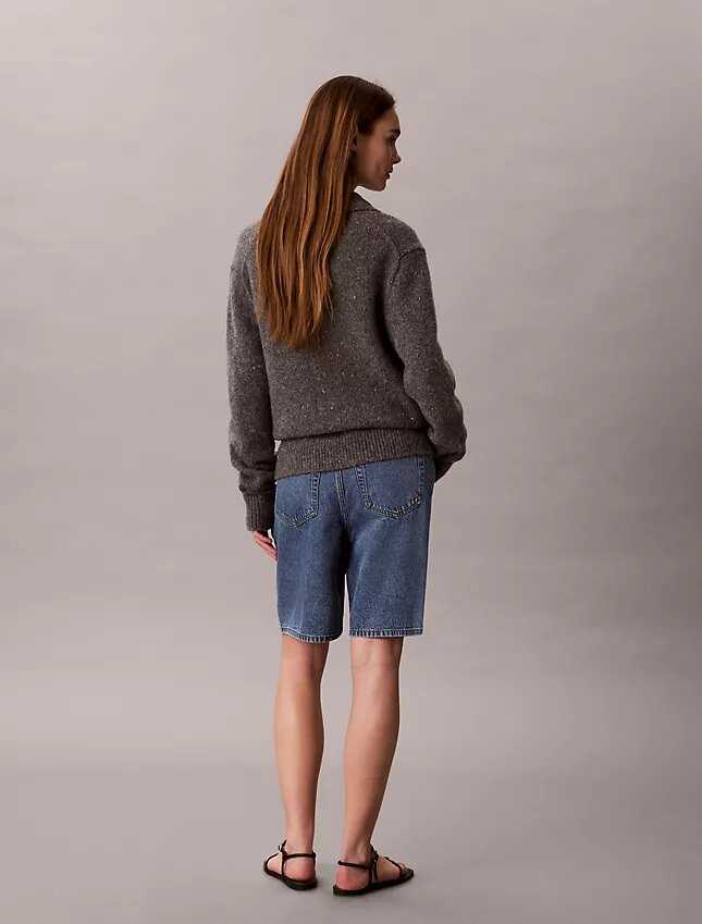 Denim Bermuda Shorts Denim Bermuda Shorts
