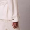 Denim Cinched Belted Jacket Denim Cinched Belted Jacket