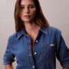 Denim Classic Button-Down Shirt