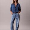 Denim Classic Button-Down Shirt