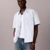 Denim Classic Short Sleeve Button-Down Shirt Denim Classic Short Sleeve Button-Down Shirt