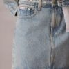 Denim Logo Mini Skirt Denim Logo Mini Skirt