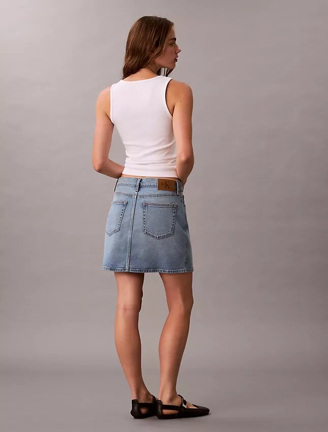 Denim Mini Skirt Denim Mini Skirt