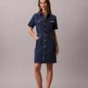 Denim Mini Trucker Dress