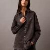 Denim Print Button-Down Shirt Denim Print Button-Down Shirt