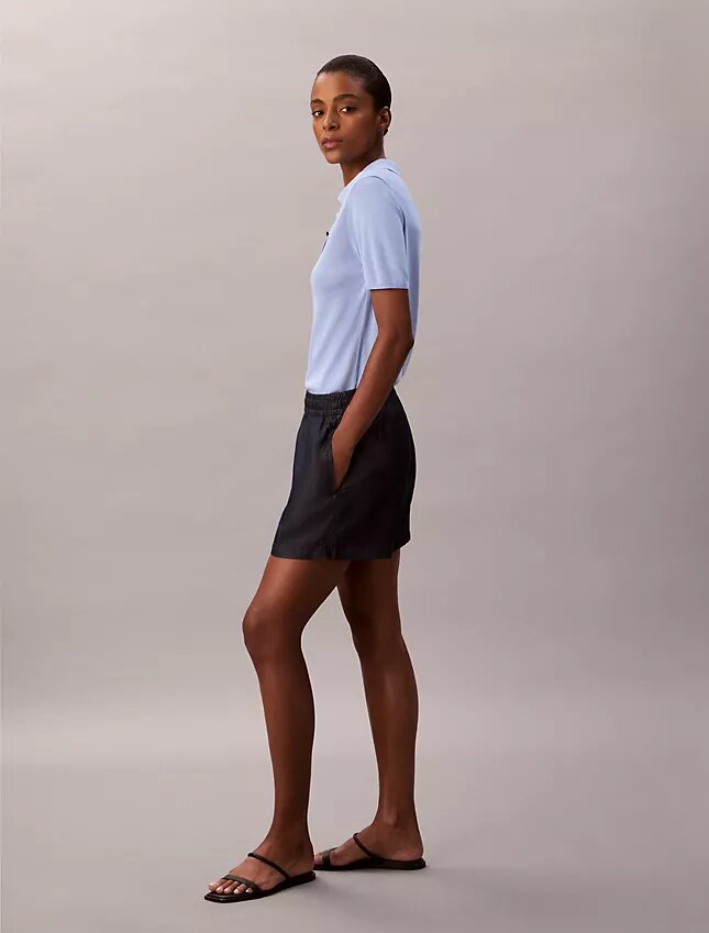 Denim Pull-On Shorts Denim Pull-On Shorts