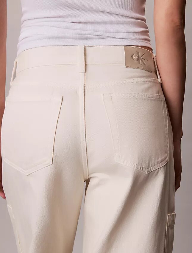 Denim Relaxed Cargo Pants Denim Relaxed Cargo Pants