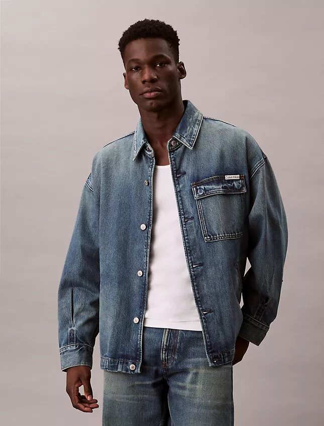 Denim Relaxed Field Jacket Denim Relaxed Field Jacket