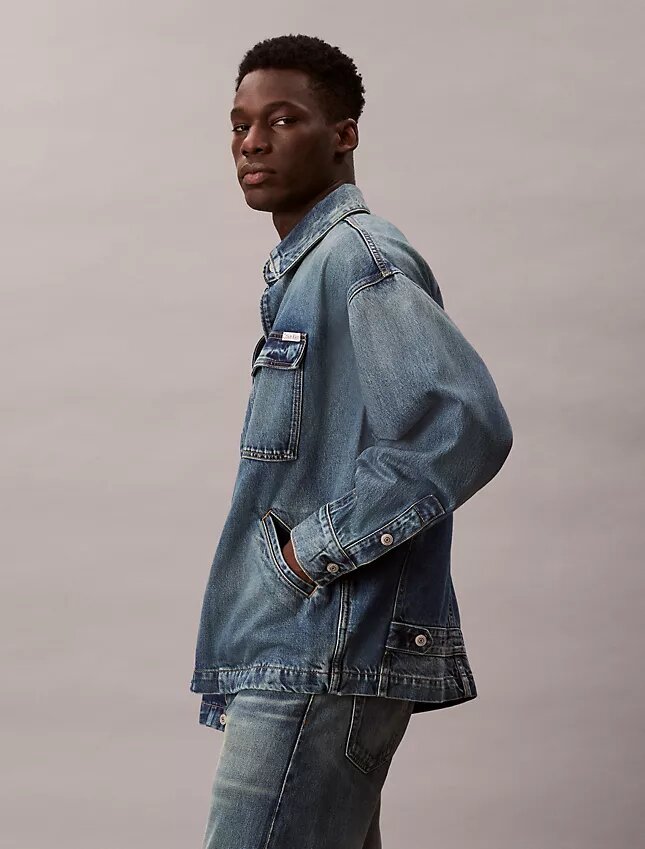 Denim Relaxed Field Jacket Denim Relaxed Field Jacket
