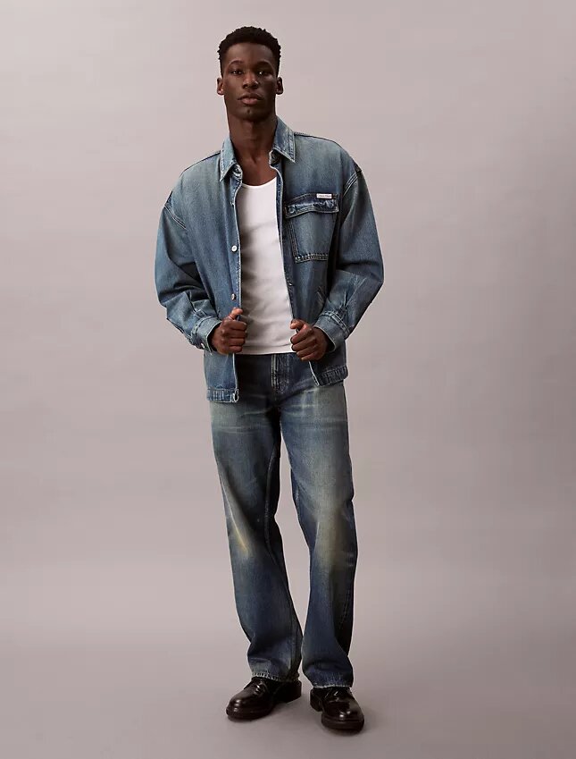 Denim Relaxed Field Jacket Denim Relaxed Field Jacket