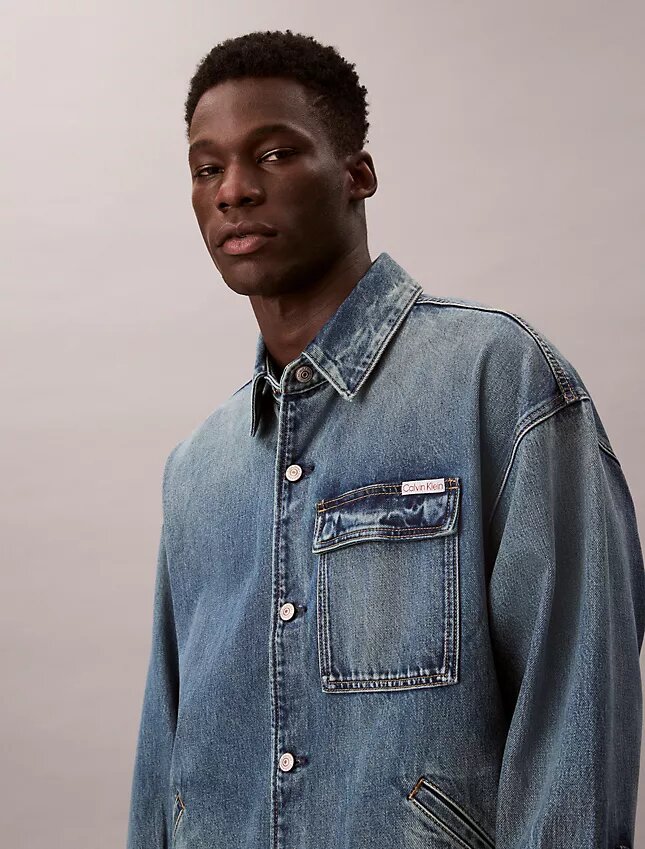 Denim Relaxed Field Jacket Denim Relaxed Field Jacket