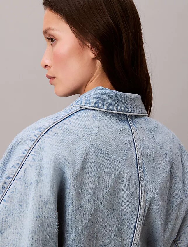 Denim Relaxed Trucker Jacket Denim Relaxed Trucker Jacket