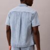 Denim Utility Button-Down Shirt