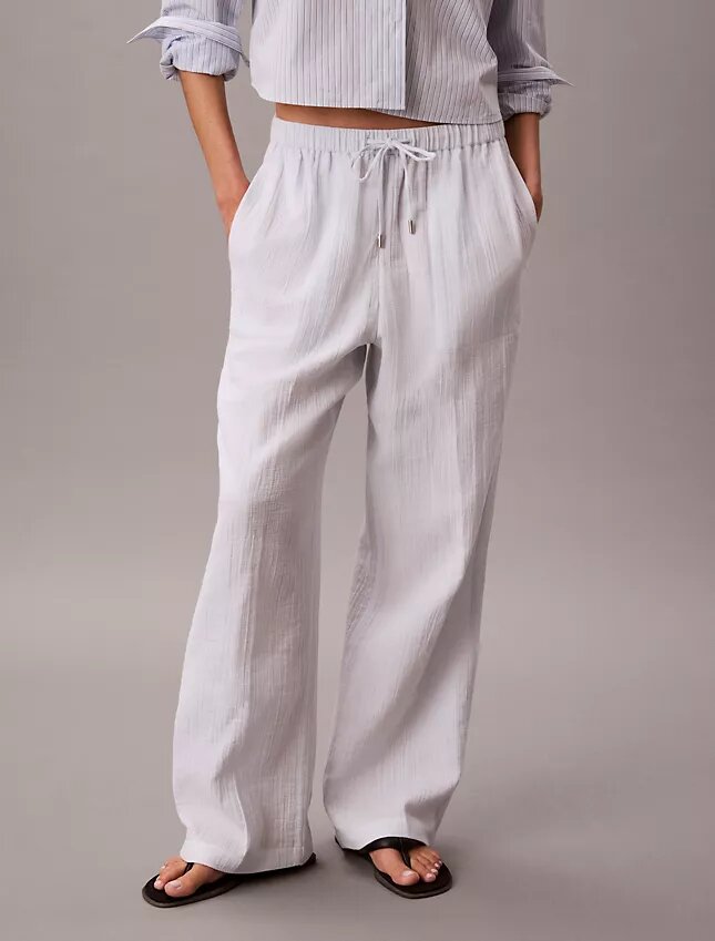 Double Gauze Pull-On Pants Double Gauze Pull-On Pants