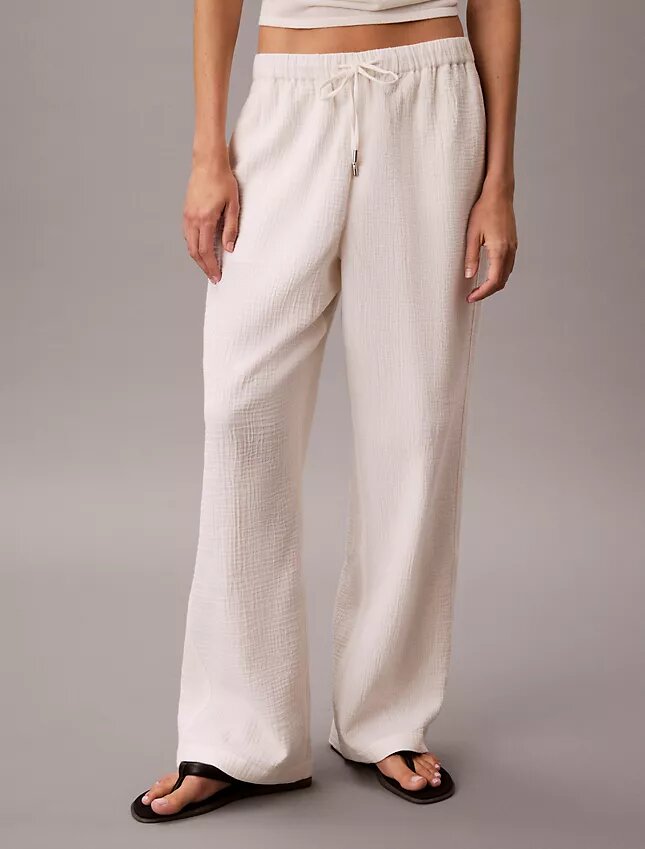 Double Gauze Pull-On Pants Double Gauze Pull-On Pants