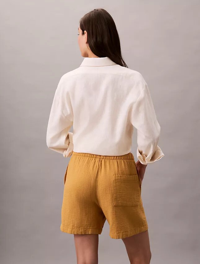 Double Gauze Pull-On Short Double Gauze Pull-On Short