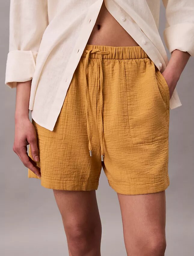 Double Gauze Pull-On Short Double Gauze Pull-On Short
